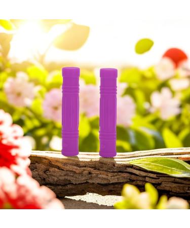 Silicone Chewing Pencil Attachment & Jewelry for Autism & ADHD - Chewable Toys for Kids & Adults - Purple Saberstift Set - Buy Online on GoSupps.com