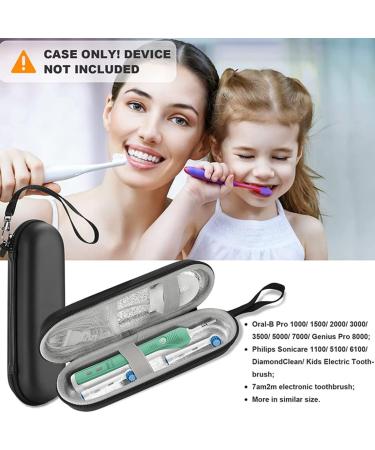 Jskwike Hard Shell Electric Toothbrush Travel Case - Durable & Portable Holder for Traveling - Buy Online on GoSupps.com