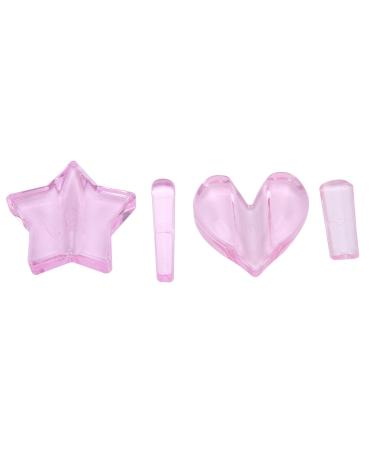 Minted form-nail tools star-heart-shaped form-nail art equipment professional metal frame bending forms manicure tools for home and salon use