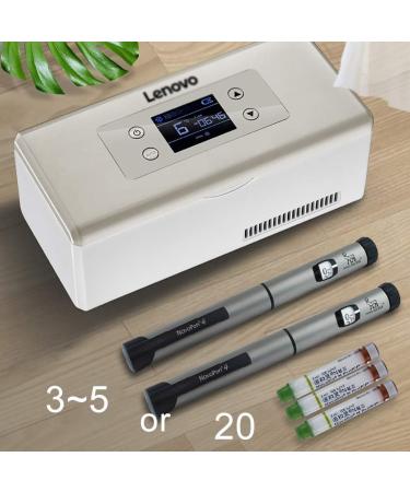 RZM AIYE Medicine Refrigerator and Insulin Cooler with Advanced Temperature Control System - Portable Medication Cooler Box for Car Travel Home - Buy Online on GoSupps.com
