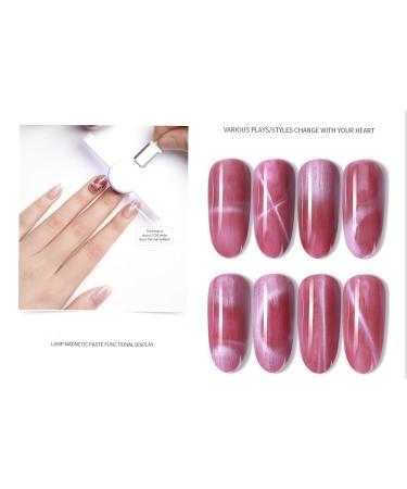 Ruihua 2 in 1 DIY Gel Nail Lamp & Double-Headed Cat Eye Gel Magnetic Tools | 3D Nail Art Decor & Polish Accessories for Perfect Nail Designs - Buy Online on GoSupps.com