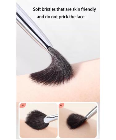 Buy High Gloss Fan Makeup Brush for Smooth Face Application | Perfect for Contouring & Blending - International Shipping Available - Buy Online on GoSupps.com