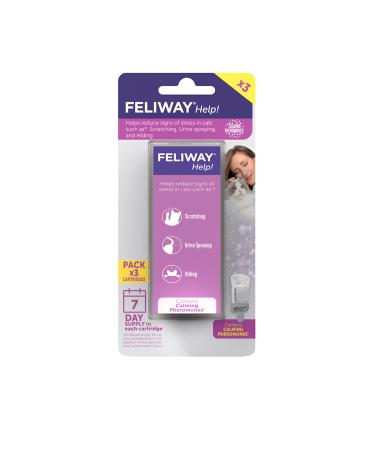 Feliway Help 3 Refill Pack White - Buy Online on GoSupps.com