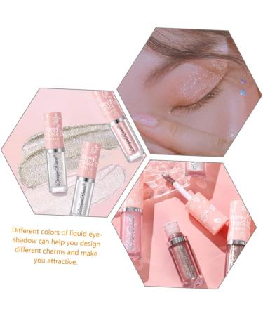Angoily 8pcs Diy Highlight Makeup Cosmetics Bling Shadow Liquid Women Eye Glitter Tool Eyeshadow - Buy Online on GoSupps.com