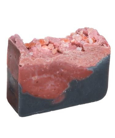Bamboo Charcoal Himalayan Pink Salt Soap Bar (4Oz) - Ideal for oily skin Handmade Soap Essential Oils- Organic Natural by Falls River Soap Company