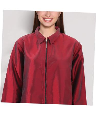 HONMEET Hairstylist Work Clothes Barber Apron Grooming Clothing Dog Grooming Uniform Pet Grooming Work Clothes Grooming Apron Dog Grooming Apparel Pet Grooming Workwear Nylon Polyester Red 90.00X43.00X0.50CM - Buy Online on GoSupps.com