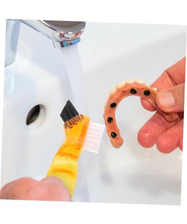 BUIFULSIC 4-Piece Toothbrush Prosthesis Set | Soft-Born Cleaning Brushes for Implants | Mini Double Brush Pro Cleaner - Buy Online on GoSupps.com