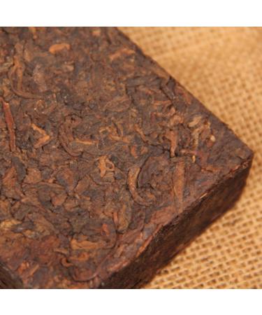 HQZM Yunnan Laobangzhang Old Tree Teabrick Puer Mature Tea More Fragrant As It Ages 500g1764oz - Buy Online on GoSupps.com