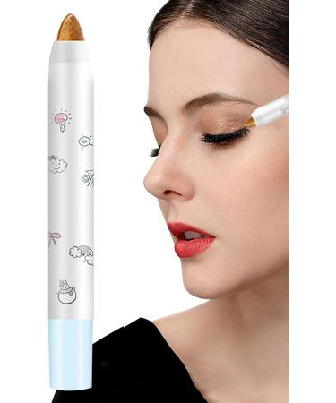 Eyeshadow Sticks For Eyes Long-Lasting Cream Highlighter Stick Eye Shadow Brightener For Wedding Dating Camping For Women Girls Kagrote 4 - Buy Online on GoSupps.com