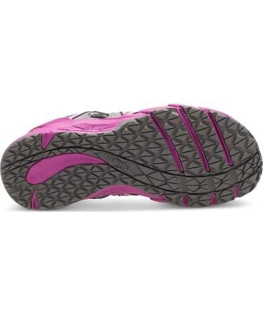 Merrell Girls Hydro Choprock Sieve Aqua Shoes - 29 EU Grey Purple | International Shipping Available - Buy Online on GoSupps.com