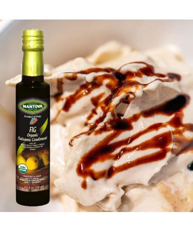 Organic Flavored Balsamic Vinegar of Modena Variety Pack - Pomegranate, Pear, Fig, Raspberry (4 x 8.5 Fl Oz) - Perfect for Gifts, Pasta, Salad, Ice Cream, Cocktails - Buy Online on GoSupps.com