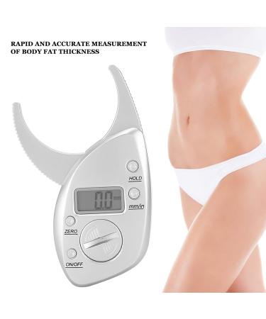 Body Fat Caliper Digital LCD Screen Display High Accuracy Battery Powered Body Fat Measurement Portable Body Fat Monitors for Athletic Women/Men Body Monitoring - Buy Online on GoSupps.com