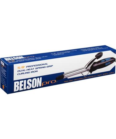 Belson 2013 5/8" Professional Dual-Heat Spring Iron 11.2 Ounce