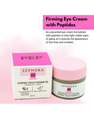 SEPHORA Collection Firming Eye Cream | Peptides | Reduce Wrinkles & Firm Skin - Buy Online on GoSupps.com
