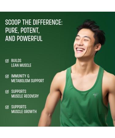 Bolt Biozyme Plant Protein - Vegan Superfood with Phycocyanin & Ayurvedic Herbs | Complete Amino Acids for Muscle Support | 2Lb Madagascar Vanilla - 26 Servings - Buy Online on GoSupps.com