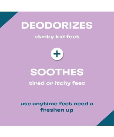 Kobi Natural Foot Deodorant Spray - No More Stinky Kid Feet - Eliminates Foot & Shoe Odor - Kid-Safe Ingredients - Sunset Bloom 4 Fl Oz (Pack of 1) Sunset Bloom - Buy Online on GoSupps.com