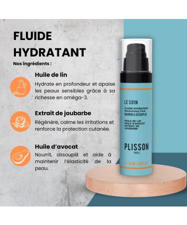 PLISSON Belle Gueule cleansing gel + moisturizing fluid - Buy Online on GoSupps.com