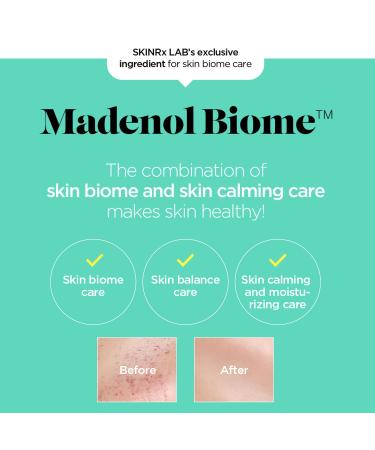 SKINRxLAB Madenol Biome Anti Blemish Foam Cleanser - BHA Face Wash for Acne and Redness Control - Oil Control Deep Cleaning Cleanser - 6.76 fl.oz - Buy Online on GoSupps.com