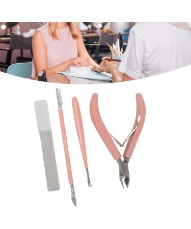 Manicure Tools Set Nail Clippers Set Fine Craftsmanship Rust Resistant for Travel (Pink) - Buy Online on GoSupps.com