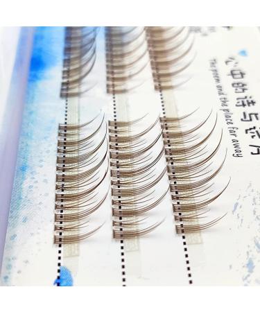 Manga Brown Cluster Lashes - 72PCS Spiky Little Devil Wispy Faux Mink Lashes for Natural Look - DIY Mixed Length Asian Japan Cosplay Party False Eyelashes - Buy Online on GoSupps.com