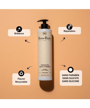 Monoi X Collagen Nutrition & Protection Shampoo - Buy Online on GoSupps.com