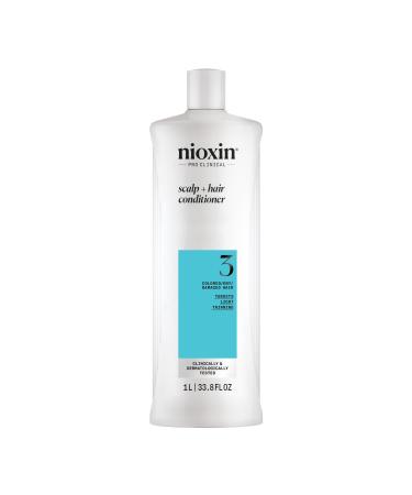 NIOXIN System 3 - pour Cheveux Color s Secs et Ab m s Chute Mod r e - Kit/Shampoing/Apr s-Shampoing/Soin pour Cuir Chevelu Step 2 Conditioner (1L)