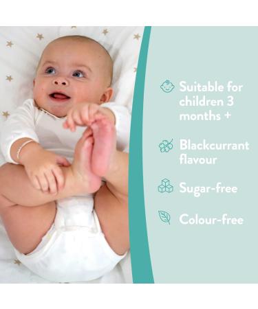 Tixylix Baby Blackcurrant Cough Syrup 100ml - Sugar & Color Free (3 months - 5 years) | Vegetarian-Friendly - Buy Online on GoSupps.com