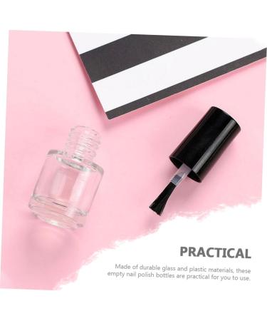 Mipcase Lot de 25 Flacons de Vernis Ongles Vides en Verre 5Ml Bouchon Aluminium lectrolytique et Pinceau Int gr Mini Format Portable pour Nail Art et Remplissage Pr cis - Buy Online on GoSupps.com