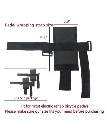 Under Desk Bike Pedal Straps - Foot Brace for Elderly & Disabled Stroke Patients - 2 PCS - Buy Online on GoSupps.com