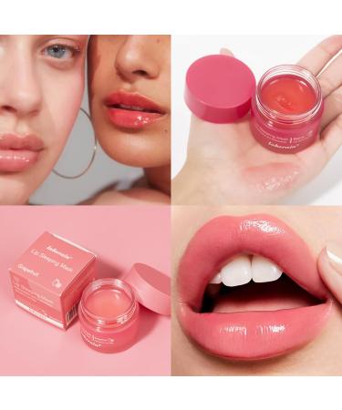 Sleeping Lip Mask - Hydrating & Nourishing Lip Care | Long-Lasting Moisturizing Balm & Oil - 03# Grapefruit - Buy Online on GoSupps.com