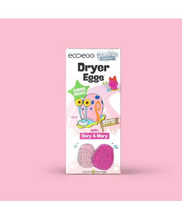 SpongeBob x Ecoegg Gary & Mary Dryer Balls - Fragrance Free Hypoallergenic Eco-Friendly Reduces Dryer Time by 28 - Buy Online on GoSupps.com