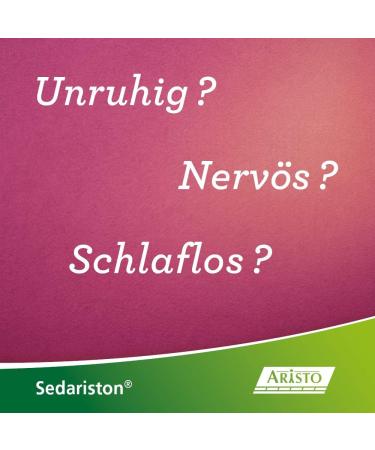 Sedariston Drops for Stress Anxiety & Sleep: Natural Remedies with St. John's Wort Valerian & Lemon Balm - 100ml (1 Pack) - Buy Online on GoSupps.com