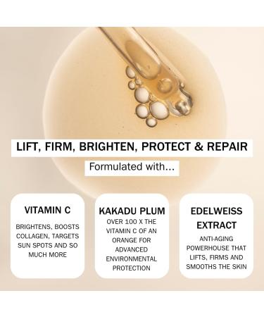Radford Beauty BOOST Serum | Vitamin C Face Serum with Vitamin E & Ferulic Acid | Anti-Aging Hydrating Serum | 28 ml - International Shipping Available - Buy Online on GoSupps.com