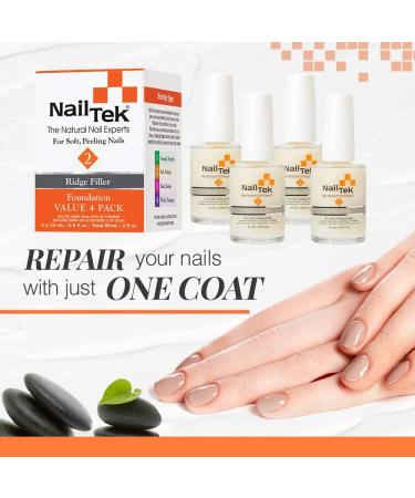 Nail Tek Nail Treatment - Ridge Filler - Foundation II - 15ml / 0.5oz - Buy Online on GoSupps.com
