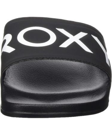 Roxy Women's Slippy Sandal - 37 EU Black | Stylish & Comfortable Footwear for Global Shipping - Buy Online on GoSupps.com