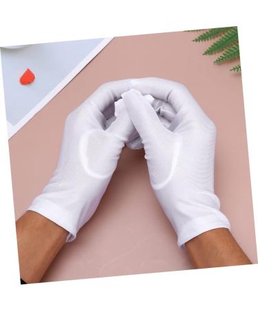 Healeved 30 Pairs Industrial Gloves White Cotton Gloves Gardening Gloves Moisturizing Cotton Gloves Sun Gloves Cosmetic Moisturizing Gloves Spa Gloves Thin Gloves Protection Work - Buy Online on GoSupps.com