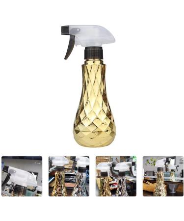 FRCOLOR Shaper Hairspray Bottle - Refillable Spray Bottle for Travel & Gardening | Golden Plastic Water Mister - Buy Online on GoSupps.com