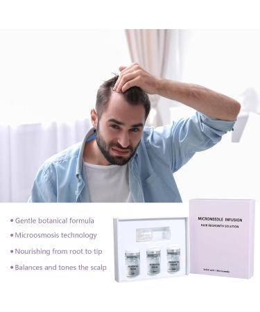 Natural Hair Growth Oil Daily Oil Natural Fluid With Vegetable Extracts Scalp Care Promoting Regrowth For Adults Men Women - Buy Online on GoSupps.com