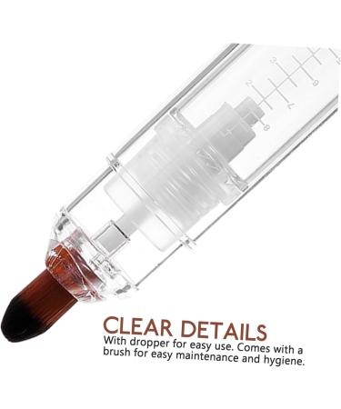 Scalp Applicator Comb for Essential Oils | Hair Care Supplies | Hair Massager & Oil Applicator | 11.3x2cm Transparent - Buy Online on GoSupps.com