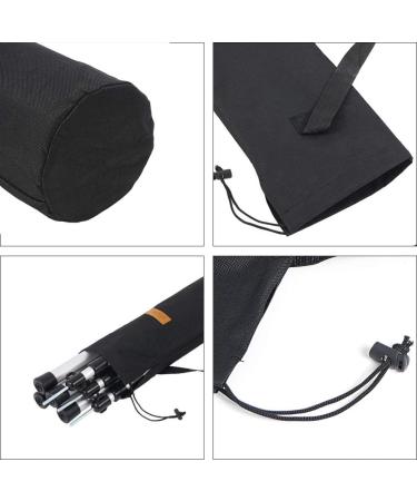 YARNOW 1PC Awning Pole Storage Bag Tent Poles Holder Bar Fishing Rod Container Bag Trekking Fishing Rod Storage Bag for Walking Stick Trekking Hiking Poles  Black Color - Buy Online on GoSupps.com