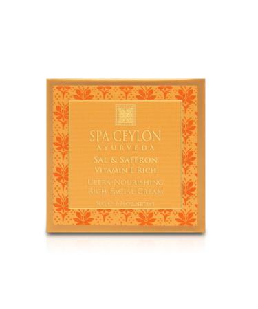 SPA CEYLON Sal and Saffron Vitamin E Ultra Nourishing Cream | Deep Hydration for Dry Skin - International Shipping - Buy Online on GoSupps.com