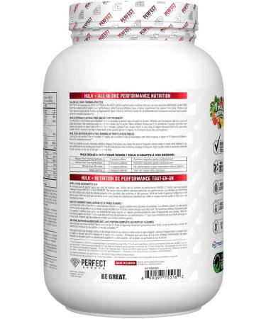 PERFECT SPORTS HULK Clean Mass Gainer 50g Whey Protein 99% Removed Lactose & Gluten Free - Chocolate Ice Cream - 5 Pounds - Buy Online on GoSupps.com