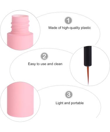 KALLORY 30 Pcs Eyelash Brush Empty Tube Lash Containers Empty Mascara Tube Plastic Magnetic Bottled Pink Pinkx3pcs 10.5X1.5X1.5CMx3pcs - Buy Online on GoSupps.com