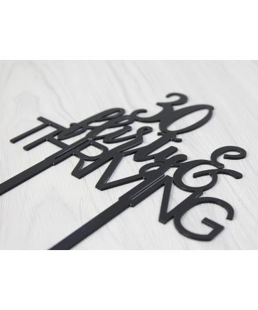 30 Flirty & Thriving Cake Topper Funny 30th Birthday Party Decor Dirty Thirty Cake Topper Birthday Party Decorations Supplies(Black) - Buy Online on GoSupps.com