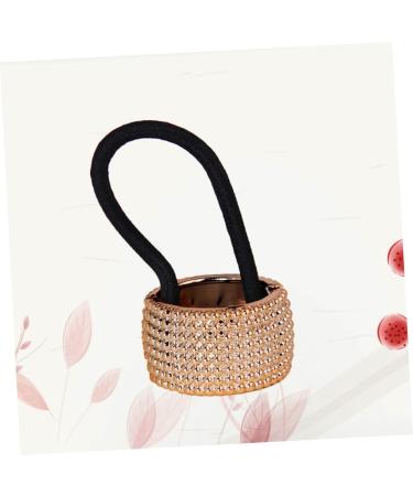 Beatifufu Hair Ties for Women Ponytail Holder Elastic Hair Ties Punk Hair Tie Goody Hair Ties Ponytail Tie Rhinestone Hair Bands for Women's Hair Fashion Hair Accessories Cuff Miss Hairpin - Buy Online on GoSupps.com