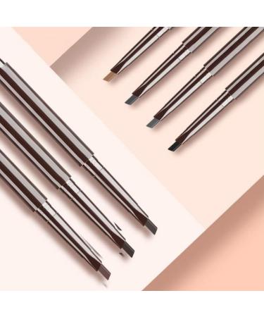 Maedack Eyebrow Pen - 1PCS Makeup Double Head Automatic Eyebrow Pencil Natural Waterproof Lasting Eyebrow Pen with Eyebrow Brush brown - Buy Online on GoSupps.com