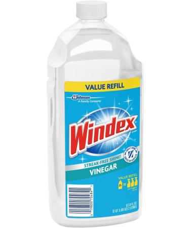 WINDEX Vinegar Multi-Surface Cleaner Refill 2L - Eco-Friendly Powerful & Versatile Cleaning Solution for Home & Office - Buy Online on GoSupps.com