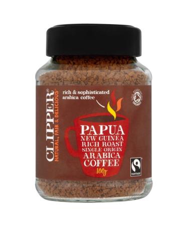 Clipper Clipper Papua New Guinea 6-pack of Fairtrade Organic Instant Coffee 100g