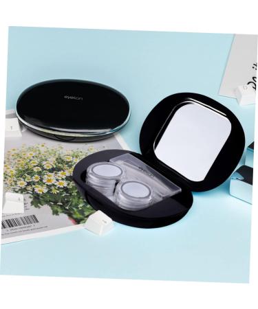 Solustre 3-in-1 Contact Lens Case Set | Travel-Friendly Holder & Cleaning Kit | International Shipping Available - Buy Online on GoSupps.com
