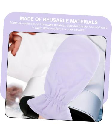 Healeved 1 Pair Care Hot Wax Hand Home Wax Gloves Hand Caring Gloves Glvoes Moisturizing Care Gloves Wax Moistening Gloves Grooming Glove White Essential Oil Flannel Thermostat - Buy Online on GoSupps.com